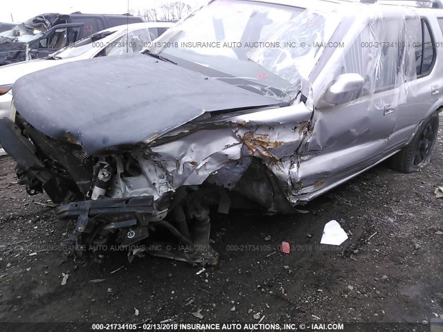 4S6CM58W4X4403489 - 1999 HONDA PASSPORT EX/LX 银色 照片 6