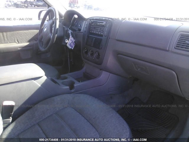 1FMDU72K33ZA76305 - 2003 FORD EXPLORER XLS/XLS SPORT WHITE photo 5