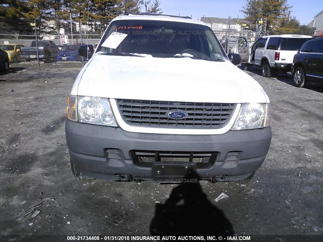 1FMDU72K33ZA76305 - 2003 FORD EXPLORER XLS/XLS SPORT WHITE photo 6