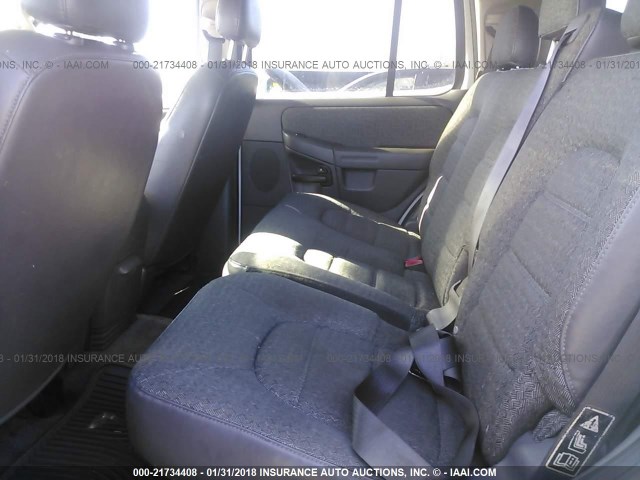 1FMDU72K33ZA76305 - 2003 FORD EXPLORER XLS/XLS SPORT WHITE photo 8