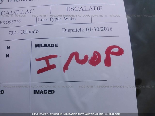 1GYS3HKJ2FR298716 - 2015 CADILLAC ESCALADE ESV LUXURY WHITE photo 7