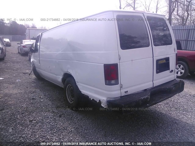 1FTSS34L43HA07970 - 2003 FORD ECONOLINE E350 SUPER DUTY VAN WHITE photo 3