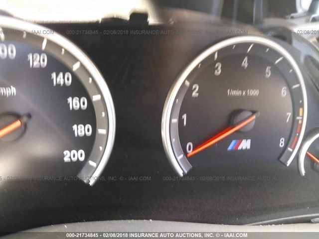 WBSLX9C53DC968658 - 2013 BMW M6 WHITE photo 7