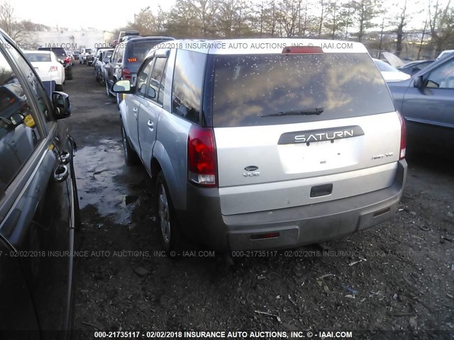 5GZCZ63474S862547 - 2004 SATURN VUE SILVER photo 3