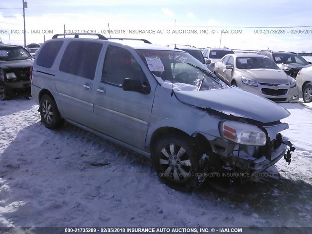 5GADV33127D153315 - 2007 BUICK TERRAZA CXL BLUE photo 1