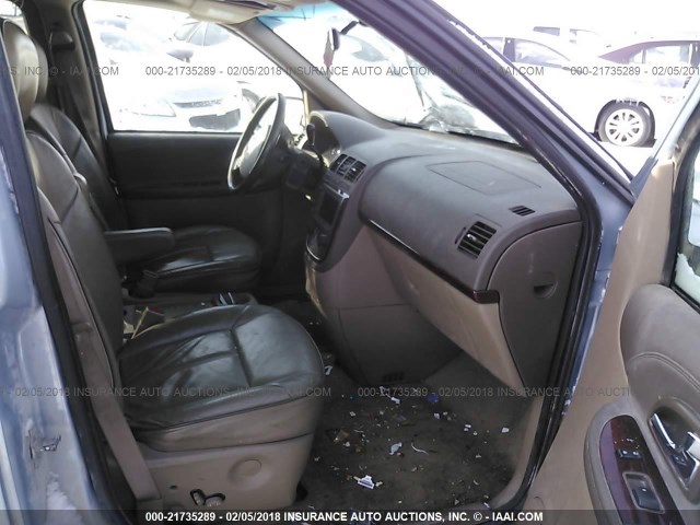 5GADV33127D153315 - 2007 BUICK TERRAZA CXL BLUE photo 5