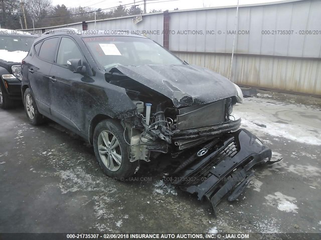 KM8JUCAC4DU643657 - 2013 HYUNDAI TUCSON GLS/LIMITED 黑色 照片 1