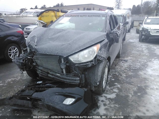 KM8JUCAC4DU643657 - 2013 HYUNDAI TUCSON GLS/LIMITED BLACK photo 6