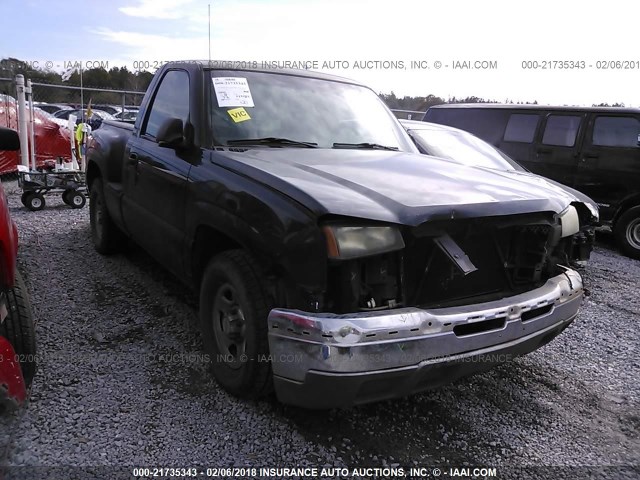 1GCEC14V83Z215604 - 2003 CHEVROLET SILVERADO C1500 GRAY photo 1