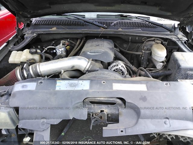 1GCEC14V83Z215604 - 2003 CHEVROLET SILVERADO C1500 GRAY photo 10