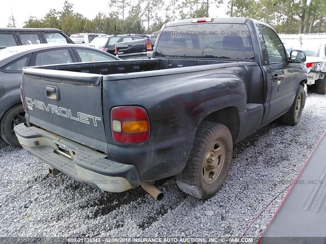 1GCEC14V83Z215604 - 2003 CHEVROLET SILVERADO C1500 GRAY photo 4