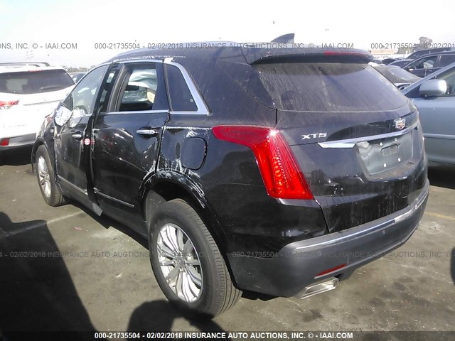 1GYKNARS5HZ298471 - 2017 CADILLAC XT5 BLACK photo 3