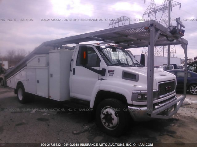 1GDJ5C1227F416304 - 2007 GMC C5500 C5C042 WHITE photo 1