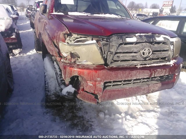 5TEUU42N77Z423044 - 2007 TOYOTA TACOMA ACCESS CAB Rot Foto 6
