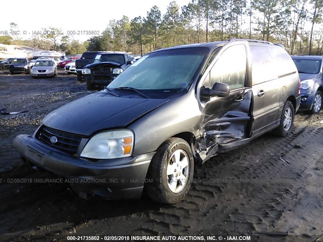 2FMZA57255BA59037 - 2005 FORD FREESTAR SES GRAY photo 2