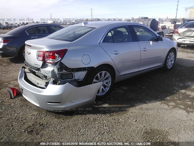 1G11E5SA6DF335798 - 2013 CHEVROLET MALIBU 2LT SILVER photo 4