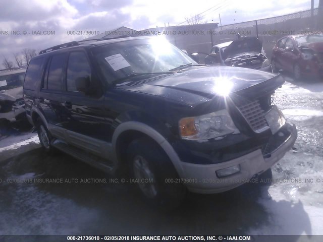 1FMFU18535LA40434 - 2005 FORD EXPEDITION EDDIE BAUER BLACK photo 1