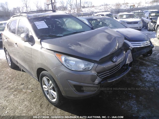 KM8JUCACXCU491821 - 2012 HYUNDAI TUCSON GLS/LIMITED 棕色 照片 1