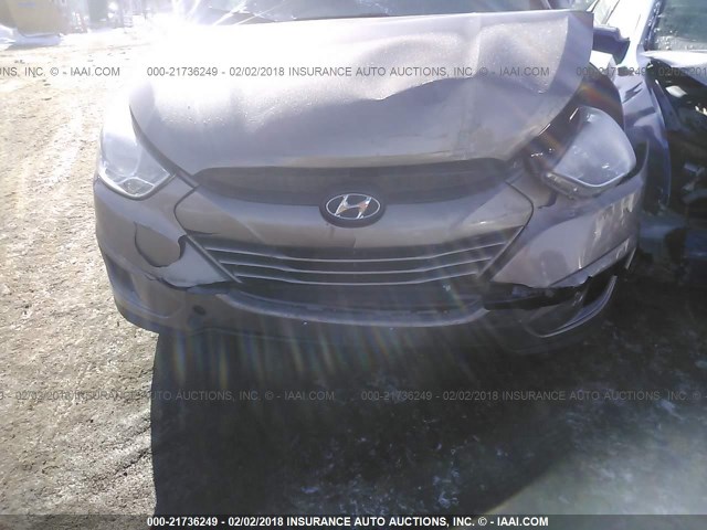 KM8JUCACXCU491821 - 2012 HYUNDAI TUCSON GLS/LIMITED TAN photo 6