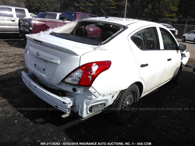 3N1CN7AP3HL867347 - 2017 NISSAN VERSA S/S PLUS/SV/SL WHITE photo 4