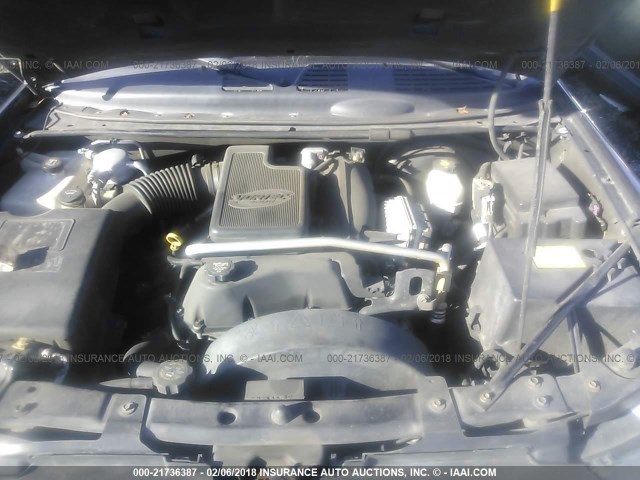 1GNES16S246100397 - 2004 CHEVROLET TRAILBLAZER EXT LS/EXT LT GRAY photo 10