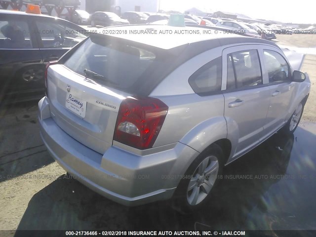 1B3CB3HA2BD257020 - 2011 DODGE CALIBER MAINSTREET SILVER photo 4