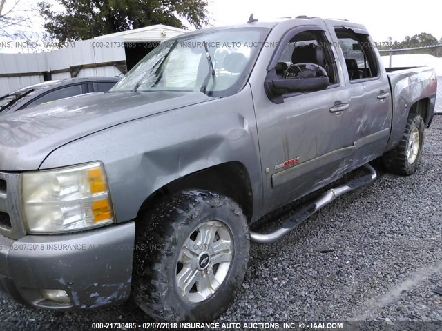 2GCEK13Y171568859 - 2007 CHEVROLET SILVERADO K1500 CREW CAB GRAY photo 6