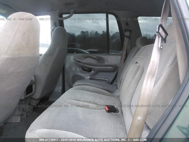 1FMPU16L1YLA96365 - 2000 FORD EXPEDITION XLT Yaşıl foto 8