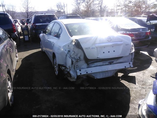 1N4AL21E39N475861 - 2009 NISSAN ALTIMA 2.5/2.5S WHITE photo 3