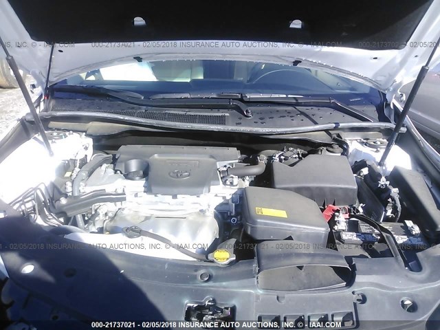 4T1BF1FK4FU486010 - 2015 TOYOTA CAMRY LE/XLE/SE/XSE Blanc photo 10