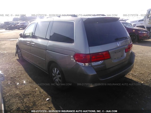 5FNRL3H64AB108634 - 2010 HONDA ODYSSEY EXL ოქროსფერი ფოტო 3