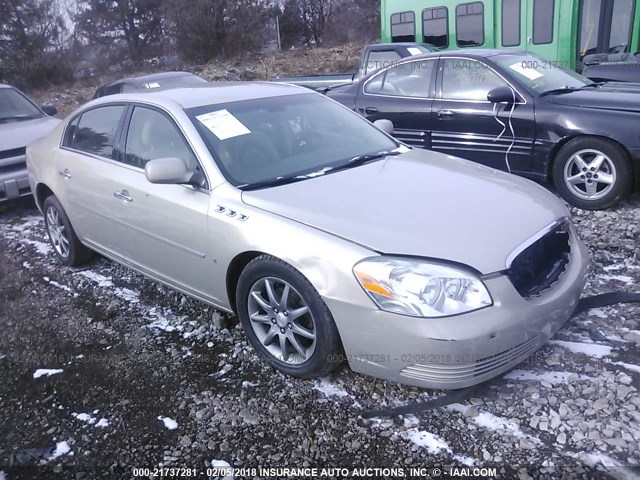 1G4HD57277U164162 - 2007 BUICK LUCERNE CXL GOLD photo 1