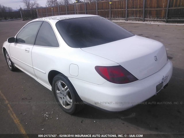 19UYA3257XL004888 - 1999 ACURA 2.3CL WHITE photo 3