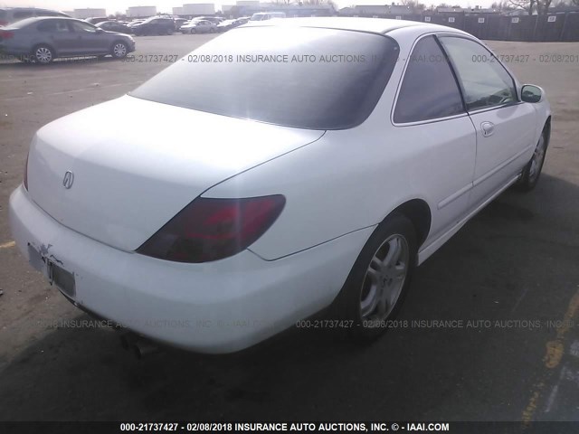 19UYA3257XL004888 - 1999 ACURA 2.3CL WHITE photo 4