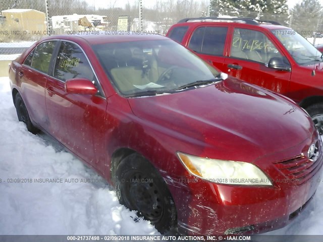 4T4BE46K69R079367 - 2009 TOYOTA CAMRY SE/LE/XLE RED photo 1
