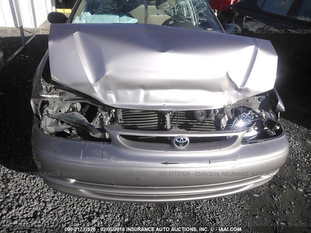 2T1BR12E7WC081400 - 1998 TOYOTA COROLLA VE/CE/LE GRAY photo 6