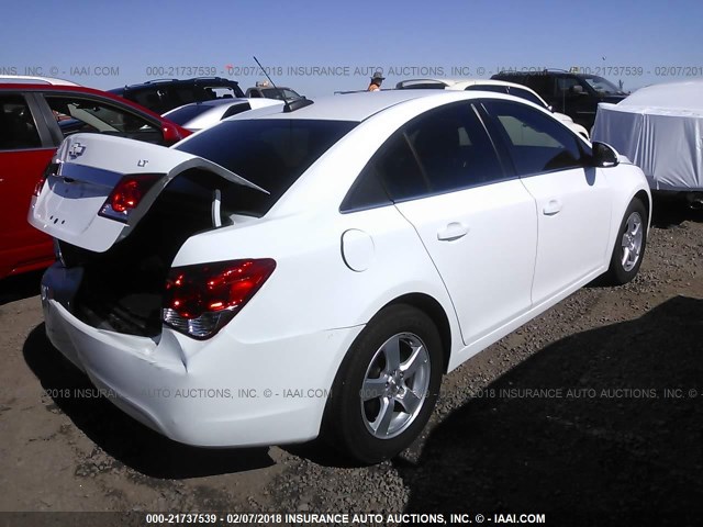 1G1PE5SB3G7127668 - 2016 CHEVROLET CRUZE LIMITED LT WHITE photo 4