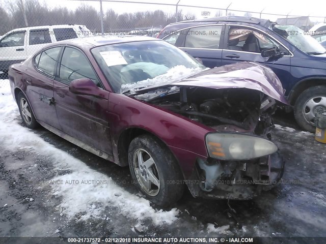 2G2WS522141111283 - 2004 PONTIAC GRAND PRIX GT2 MAROON photo 1