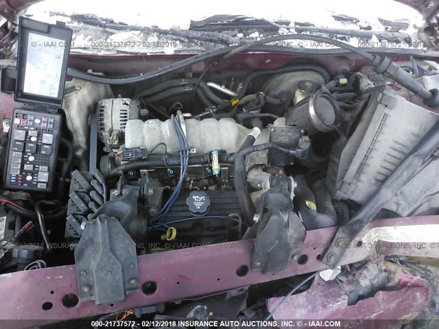 2G2WS522141111283 - 2004 PONTIAC GRAND PRIX GT2 MAROON photo 10