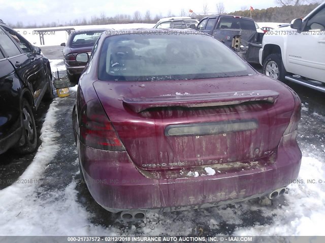 2G2WS522141111283 - 2004 PONTIAC GRAND PRIX GT2 MAROON photo 8