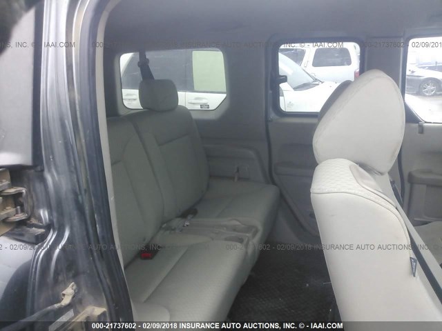 5J6YH28329L000089 - 2009 HONDA ELEMENT LX GRAY photo 8