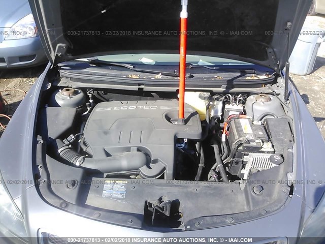 1G1ZG57B984275919 - 2008 CHEVROLET MALIBU LS 灰色 照片 10