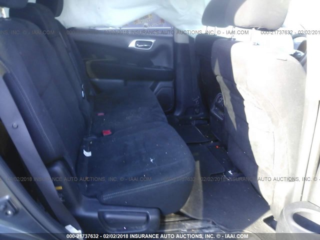 5N1AR2MM3DC674792 - 2013 NISSAN PATHFINDER S/SV/SL/PLATINUM 灰色 照片 8