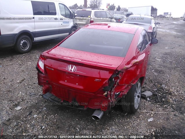 2HGFG4A56CH709380 - 2012 HONDA CIVIC SI RED photo 6