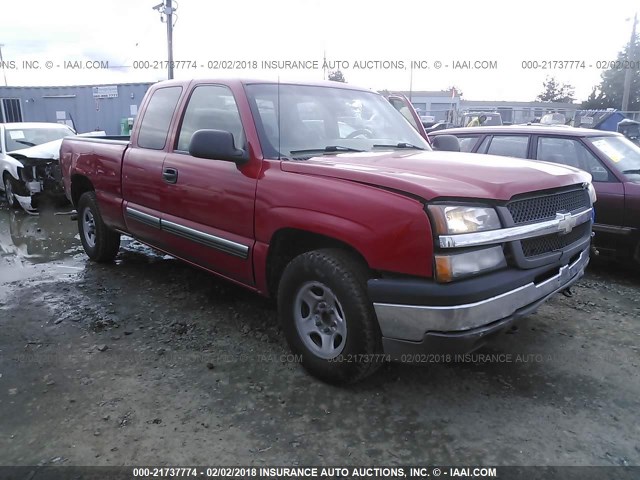 2GCEC19X931255130 - 2003 CHEVROLET SILVERADO C1500 RED photo 1