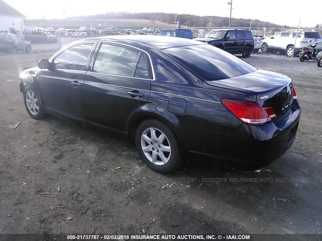 4T1BK36BX7U172662 - 2007 TOYOTA AVALON XL/XLS/TOURING/LIMITED BLACK photo 3