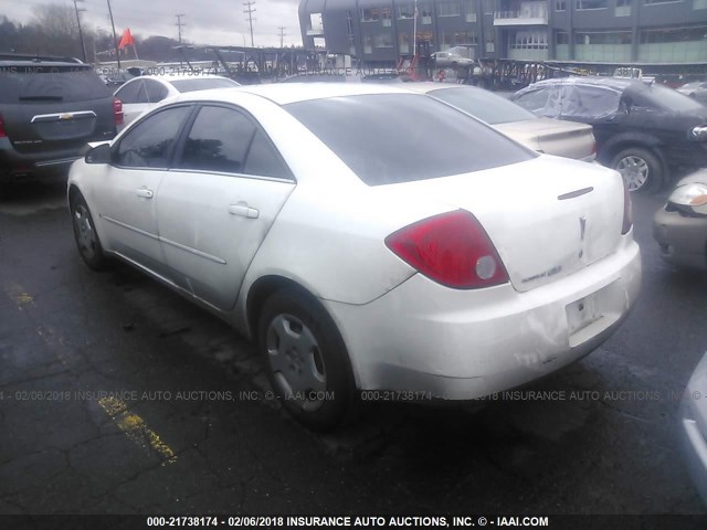 1G2ZF55B664271857 - 2006 PONTIAC G6 SE WHITE photo 3