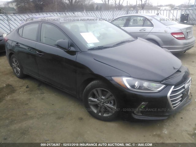 5NPD84LF5HH162478 - 2017 HYUNDAI ELANTRA SE/VALUE/LIMITED BLACK photo 1