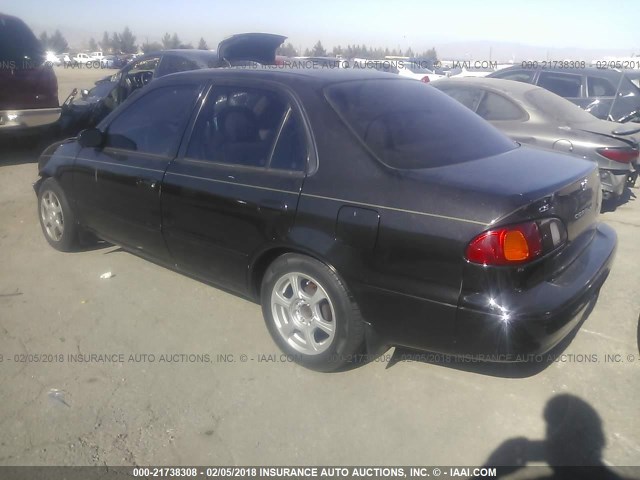 1NXBR12E3XZ244124 - 1999 TOYOTA COROLLA VE/CE/LE 黑色 照片 3