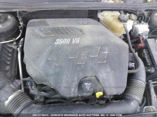 1G1ZU57N47F118403 - 2007 CHEVROLET MALIBU LTZ შავი ფოტო 10